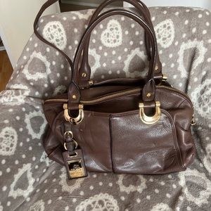 B Makowski leather bag